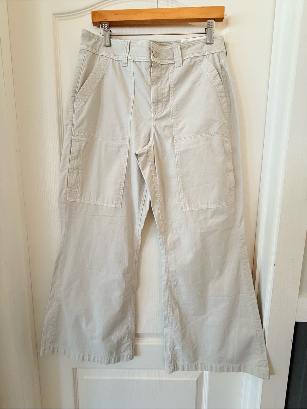 American Eagle Low Rise Baggy Flare pants size 8 Short
